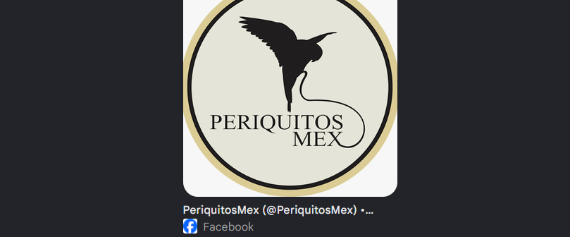 Grupo de Facebook PeriquitosMex